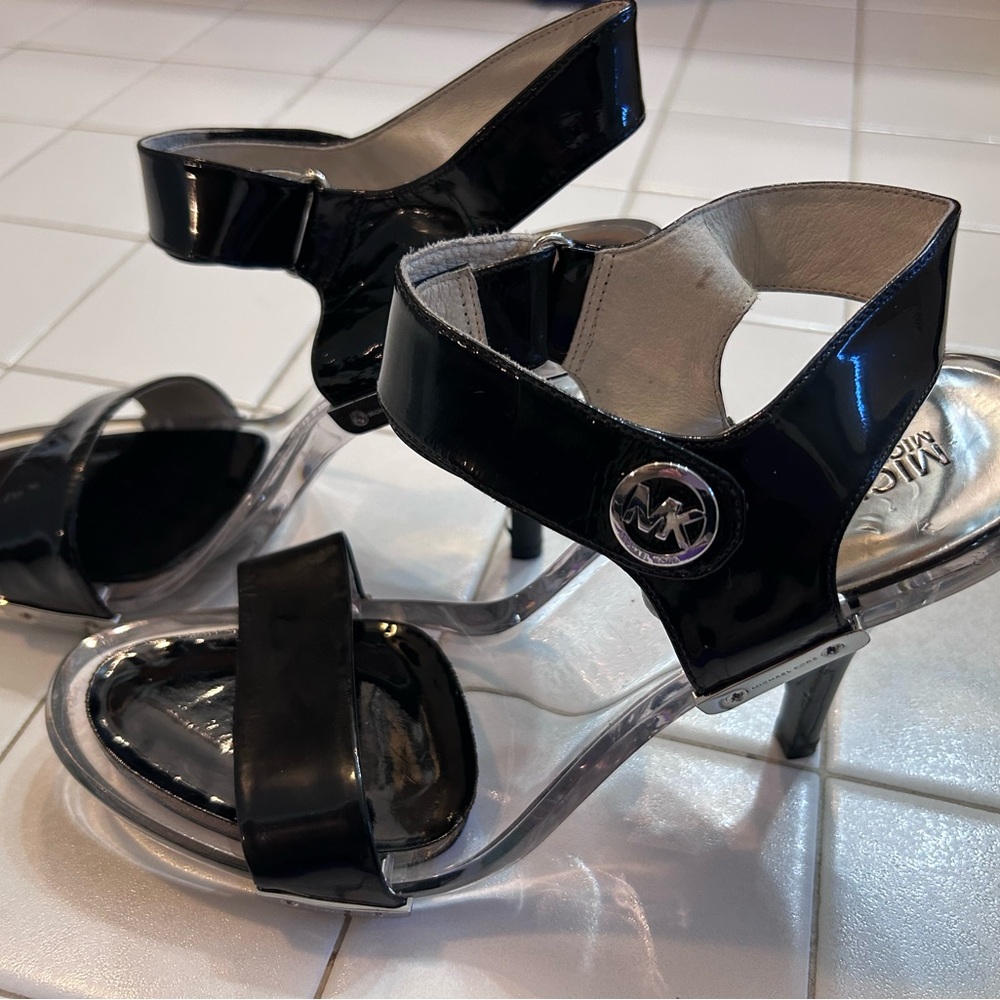 Michael Kors Black Patent Heels